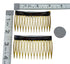 Native American Sterling Silver Turquoise Hair Combs AX127515